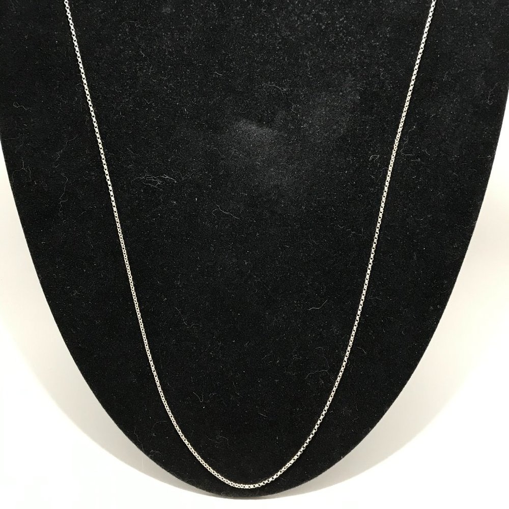 24 1/2" 1.5mm Silver Rolo Necklace